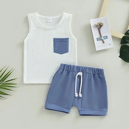 Sleeveless Top with Shorts