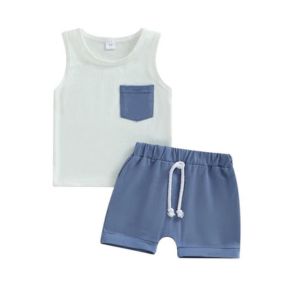 Sleeveless Top with Shorts