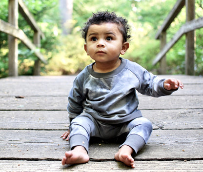 Grey Tie Die Tracksuit