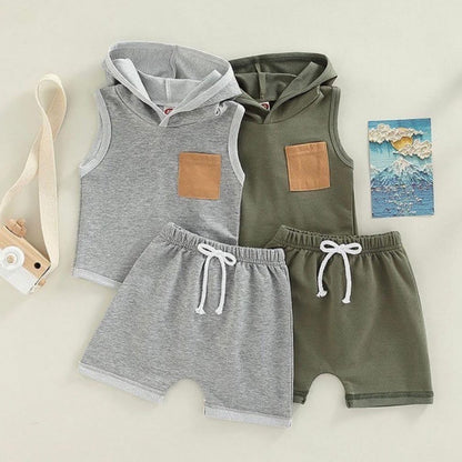 Sleeveless Boys Set