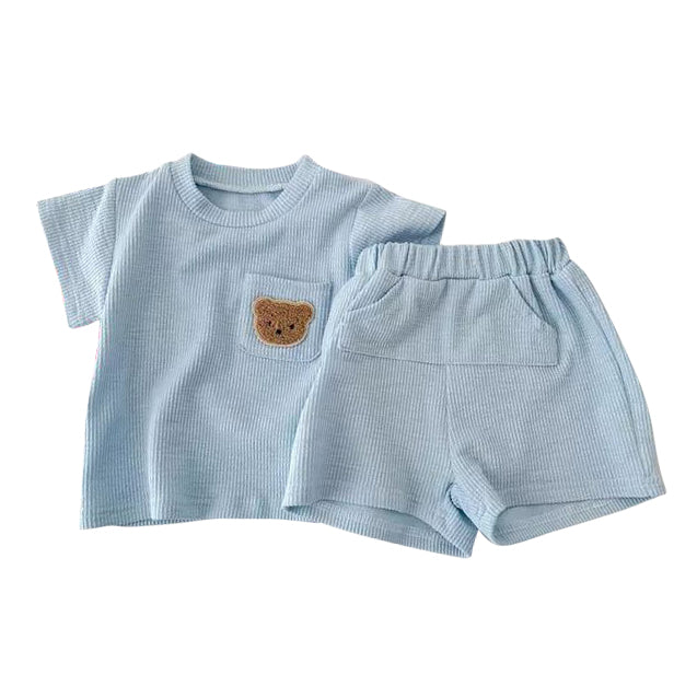 Bear top & shorts set