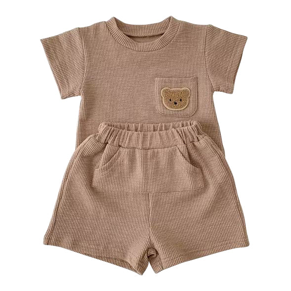 Bear top & shorts set