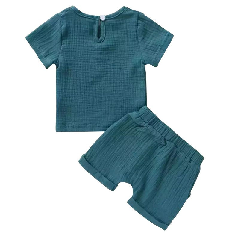 Turq Shirt and Pants Set