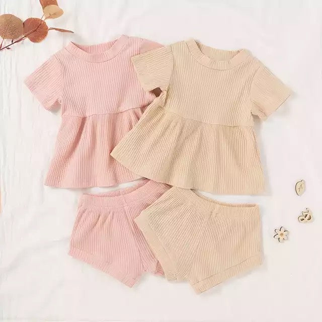 Baby Doll Top & Shorts Set